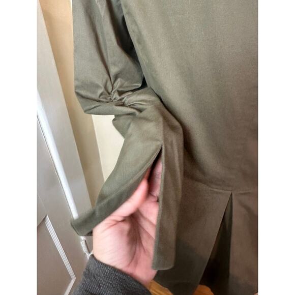 Alice + Olivia Olive Ruffle Suit Jacket - Picture 3 of 6